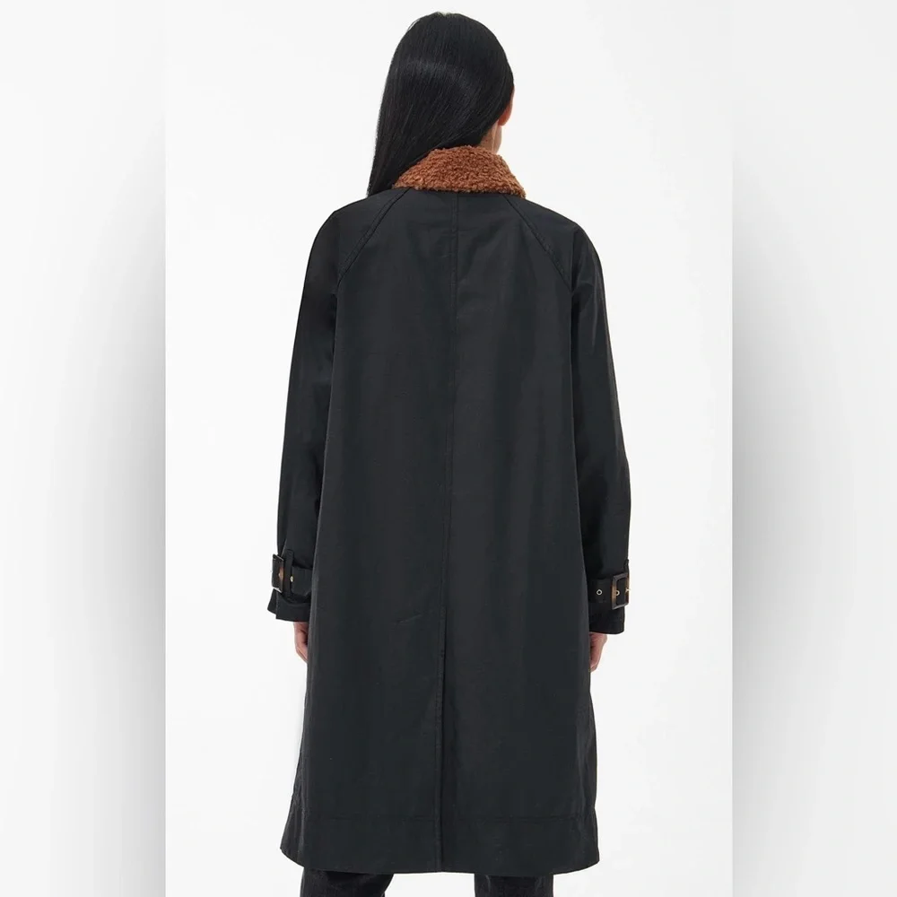 NWT Barbour Malala Wax Jacket - Picture 5 of 14